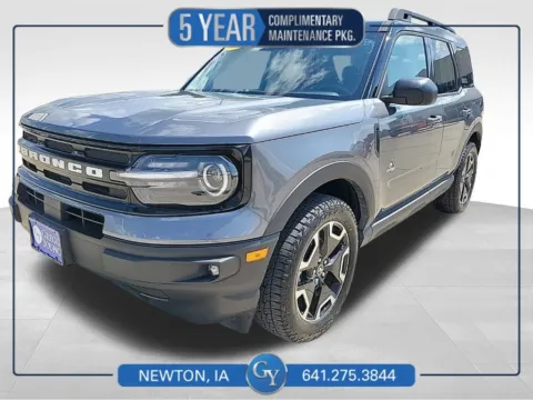 Gray 2024 Ford Bronco Sport Outer Banks for sale in Newton, IA
