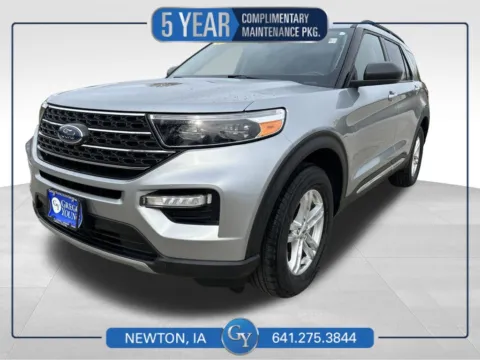 Silver 2023 Ford Explorer XLT for sale in Newton, IA