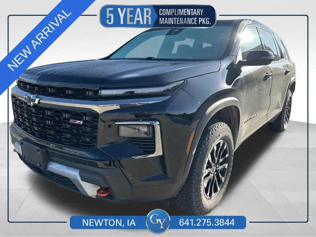 Black 2024 Chevrolet Traverse Z71 for sale in Newton, IA