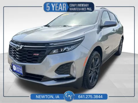 Gray 2024 Chevrolet Equinox RS for sale in Newton, IA