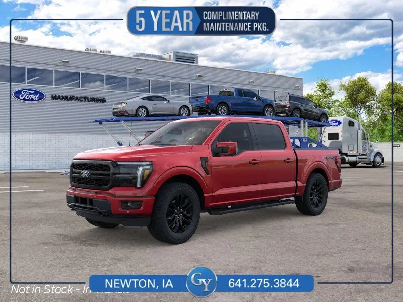 Red 2026 Ford F-150 Lariat for sale in Newton, IA