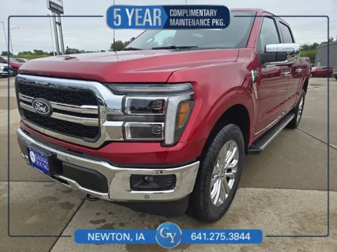 Red 2026 Ford F-150 Lariat for sale in Newton, IA