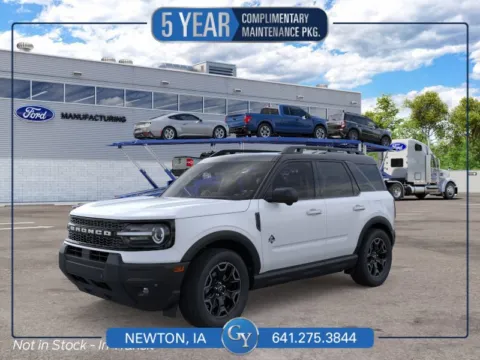 White 2026 Ford Bronco Sport Outer Banks for sale in Newton, IA