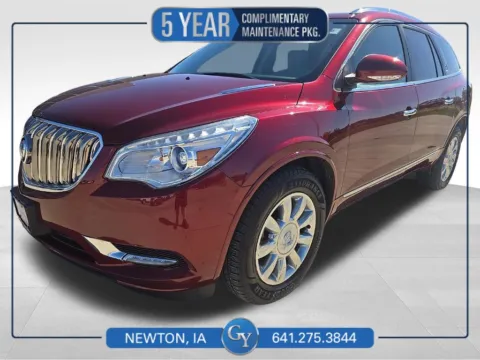 Red 2015 Buick Enclave Leather Group for sale in Newton, IA