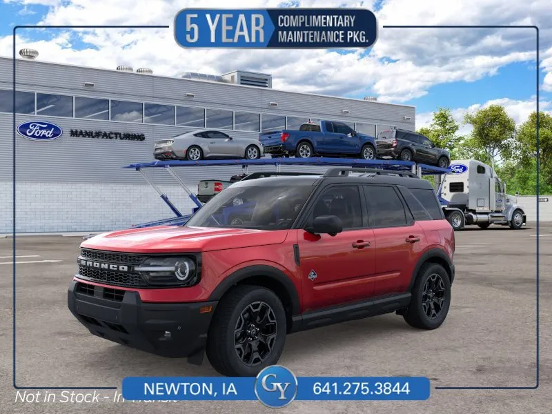 Red 2026 Ford Bronco Sport Outer Banks for sale in Newton, IA