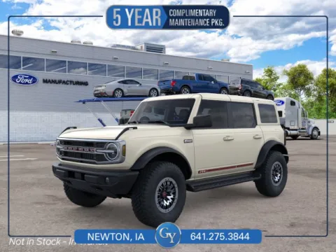 White 2026 Ford Bronco Outer Banks for sale in Newton, IA