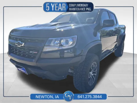 Black 2019 Chevrolet Colorado ZR2 for sale in Newton, IA