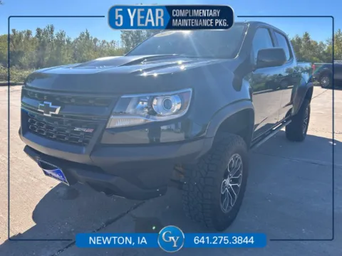 Black 2019 Chevrolet Colorado ZR2 for sale in Newton, IA