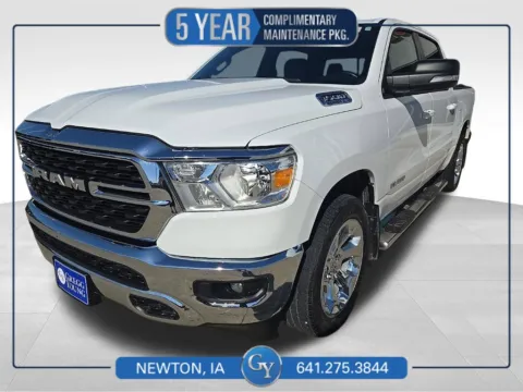 White 2022 Ram 1500 Big Horn/Lone Star for sale in Newton, IA