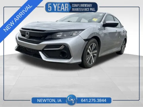 Silver 2020 Honda Civic LX for sale in Newton, IA