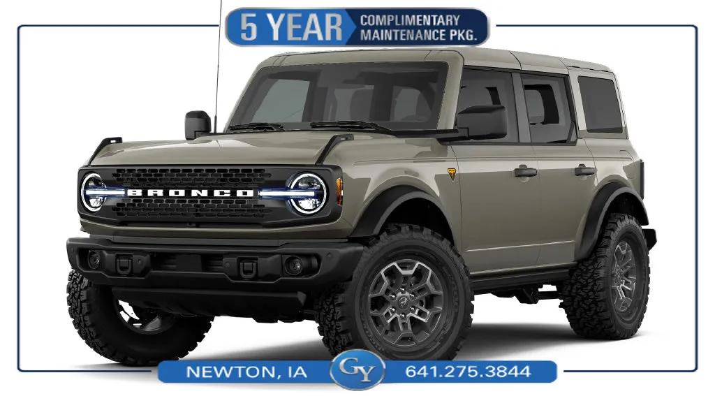 Gray 2026 Ford Bronco Badlands for sale in Newton, IA