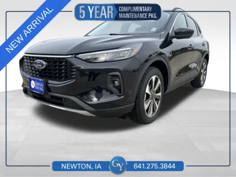 Black 2024 Ford Escape Platinum for sale in Newton, IA