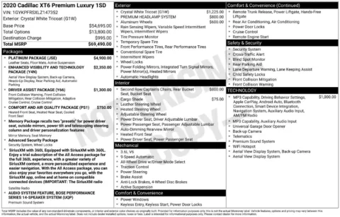 Photos of 2020 Cadillac XT6 Premium Luxury for sale in Newton, IA at Gregg Young Ford of Newton
