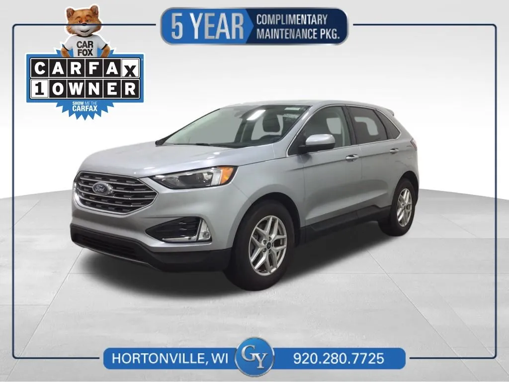 Silver 2022 Ford Edge SEL for sale in Hortonville, WI