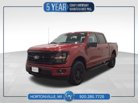 Red 2025 Ford F-150 XLT for sale in Hortonville, WI