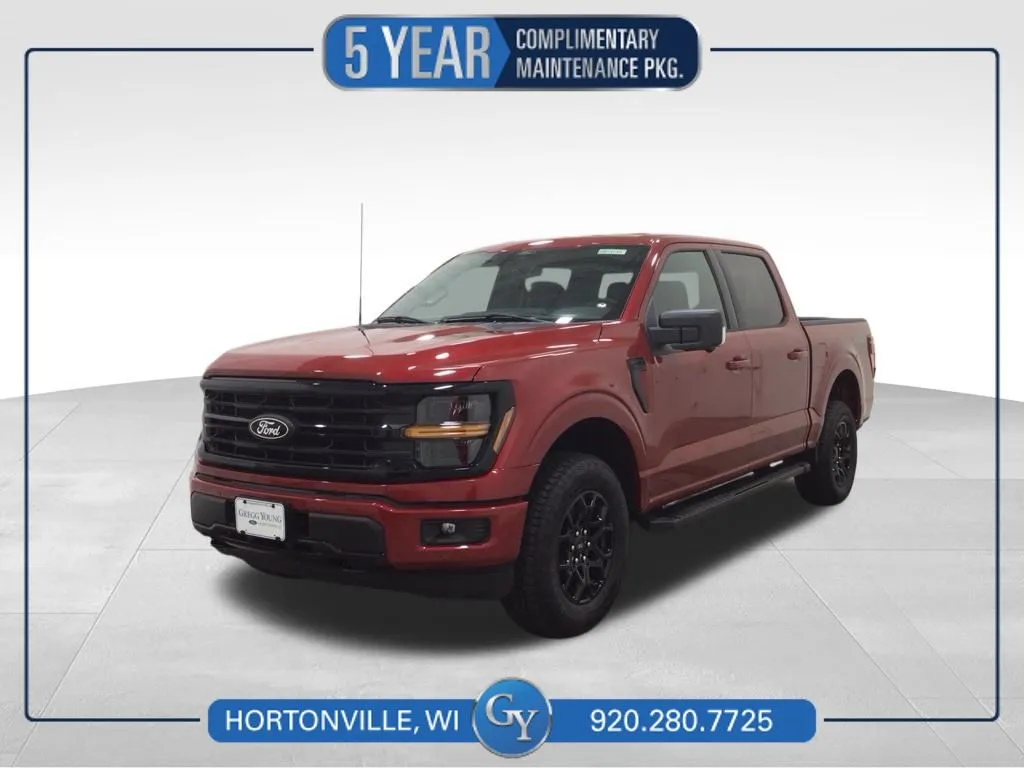Red 2025 Ford F-150 XLT for sale in Hortonville, WI