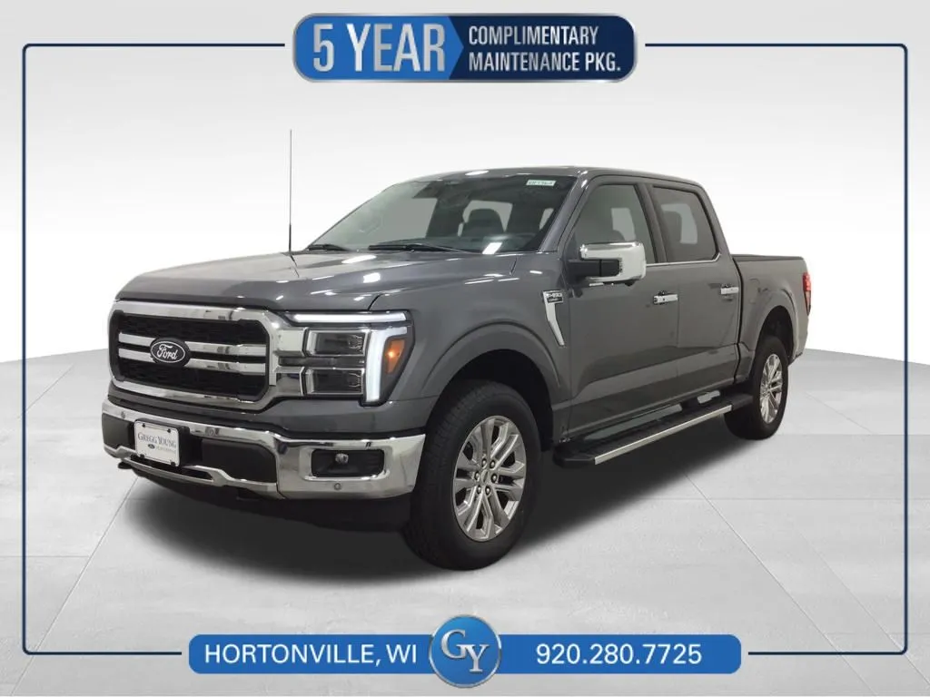 Gray 2025 Ford F-150 Lariat for sale in Hortonville, WI