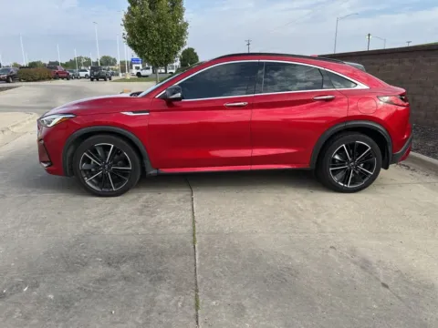 Photos of 2022 INFINITI QX55 SENSORY for sale in Newton, IA at Gregg Young Ford of Newton
