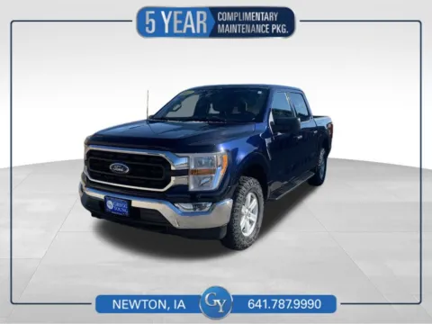Blue 2022 Ford F-150 XLT for sale in Newton, IA