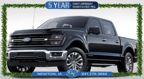 Black 2025 Ford F-150 XLT for sale in Newton, IA