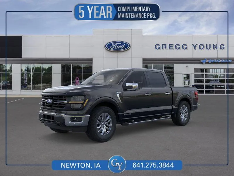 Black 2025 Ford F-150 XLT for sale in Newton, IA