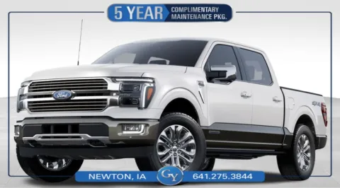 White 2025 Ford F-150 King Ranch for sale in Newton, IA