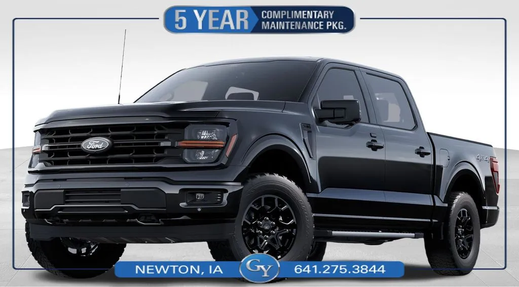 Black 2025 Ford F-150 XLT for sale in Newton, IA