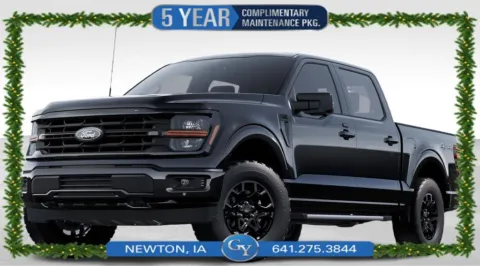 Black 2025 Ford F-150 XLT for sale in Newton, IA