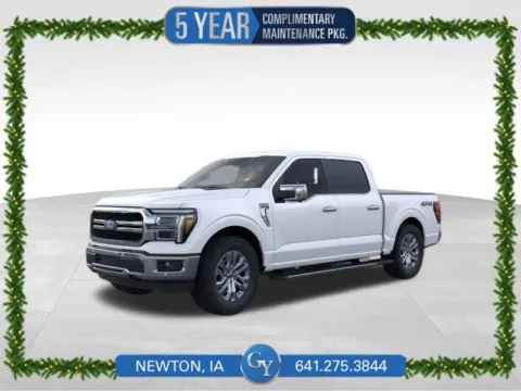 White 2025 Ford F-150 Lariat for sale in Newton, IA
