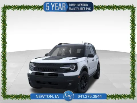 White 2025 Ford Bronco Sport Big Bend for sale in Newton, IA