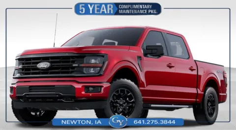 Red 2025 Ford F-150 XLT for sale in Newton, IA