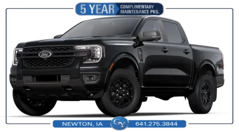 Black 2025 Ford Ranger XLT for sale in Newton, IA