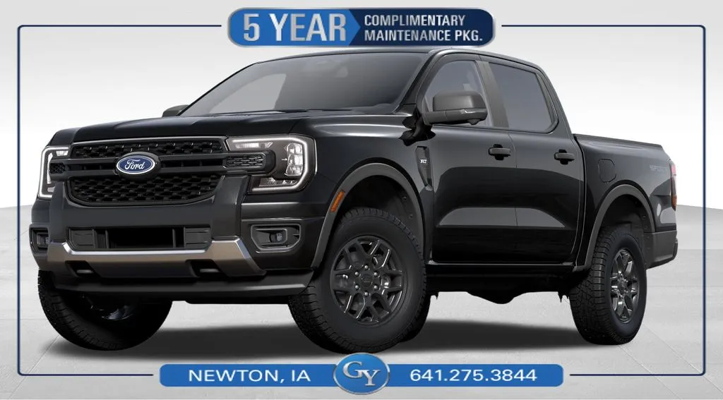 Black 2025 Ford Ranger XLT for sale in Newton, IA