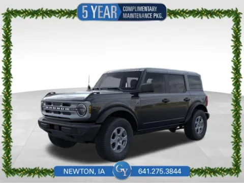Black 2025 Ford Bronco Big Bend for sale in Newton, IA