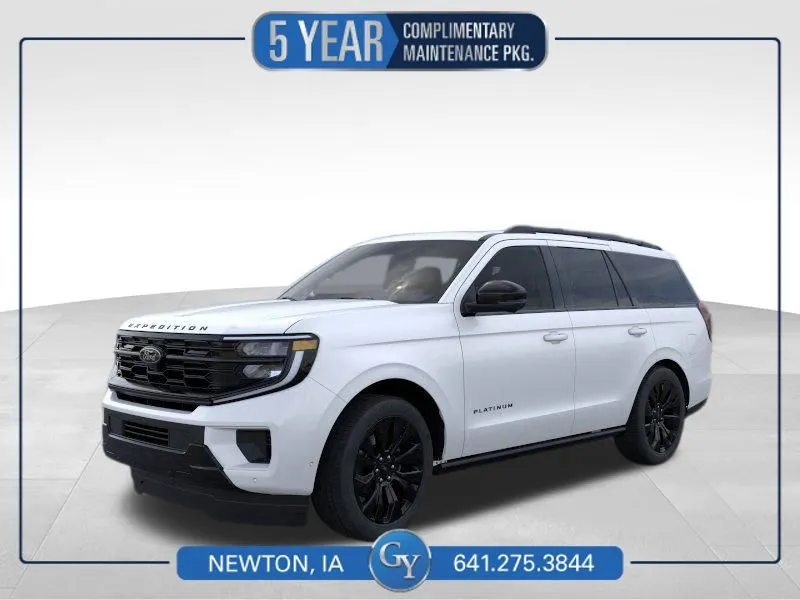 White 2025 Ford Expedition Platinum for sale in Newton, IA