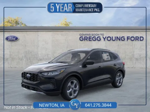 Black 2026 Ford Escape ST-Line for sale in Newton, IA