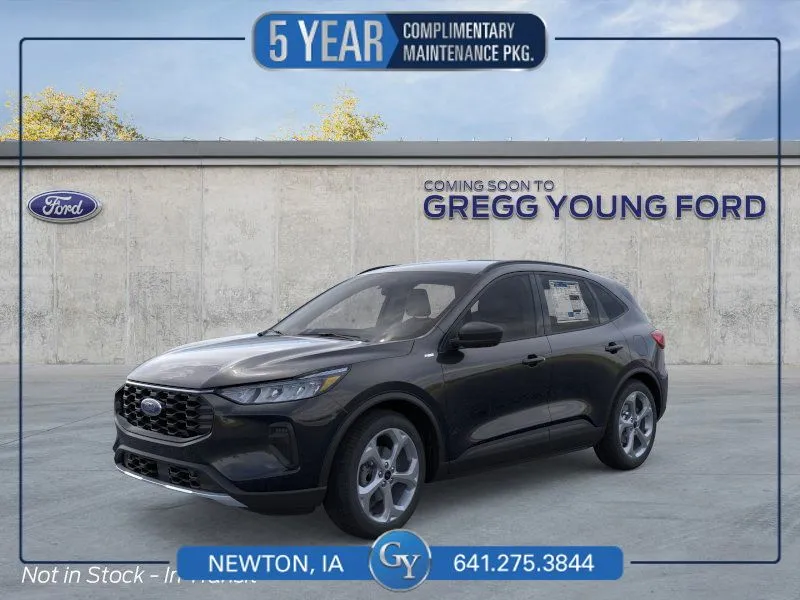 Black 2026 Ford Escape ST-Line for sale in Newton, IA