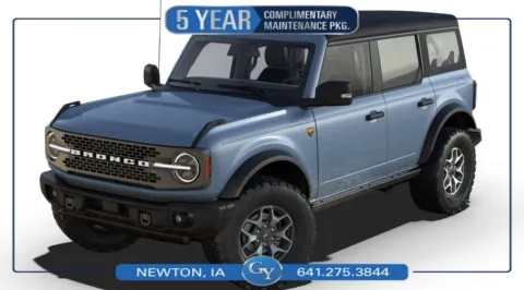 Gray 2025 Ford Bronco Badlands for sale in Newton, IA