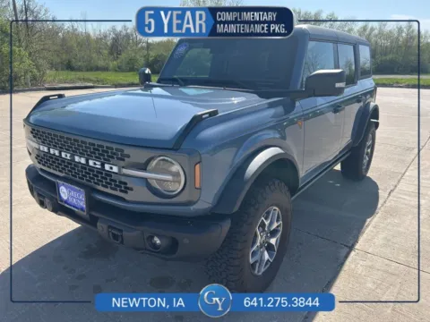 Gray 2025 Ford Bronco Badlands for sale in Newton, IA