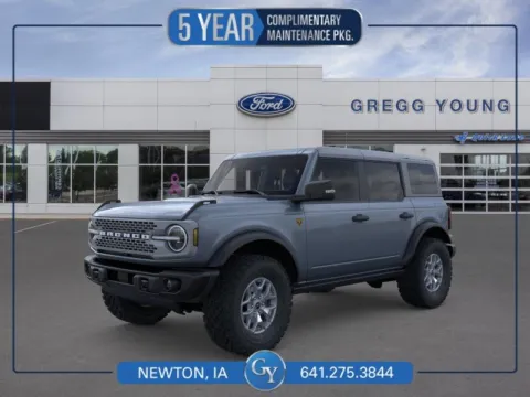 Gray 2025 Ford Bronco Badlands for sale in Newton, IA
