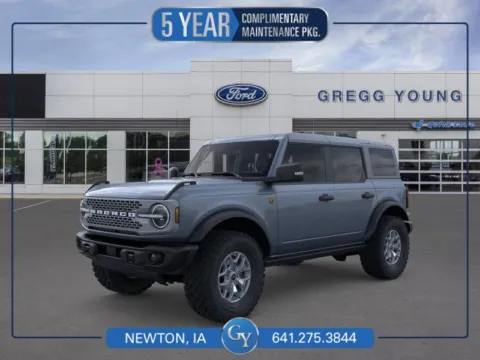 Gray 2025 Ford Bronco Badlands for sale in Newton, IA