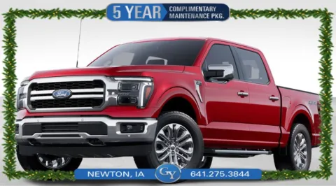 Red 2025 Ford F-150 Lariat for sale in Newton, IA