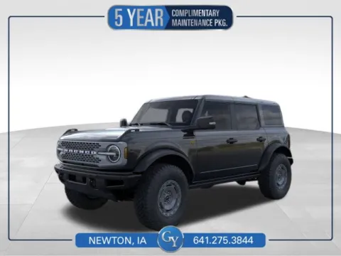 Black 2025 Ford Bronco Badlands for sale in Newton, IA
