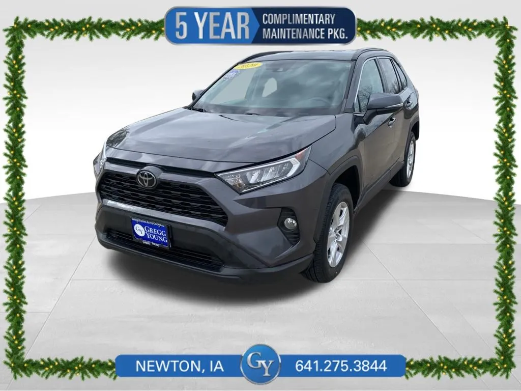 Gray 2020 Toyota RAV4 XLE for sale in Newton, IA
