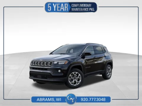 Black 2026 Jeep Compass Latitude for sale in Abrams, WI