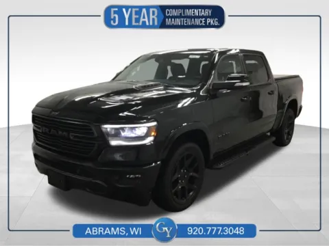 Black 2022 Ram 1500 Laramie for sale in Abrams, WI