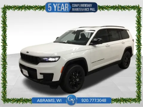 White 2025 Jeep Grand Cherokee L Altitude X for sale in Abrams, WI