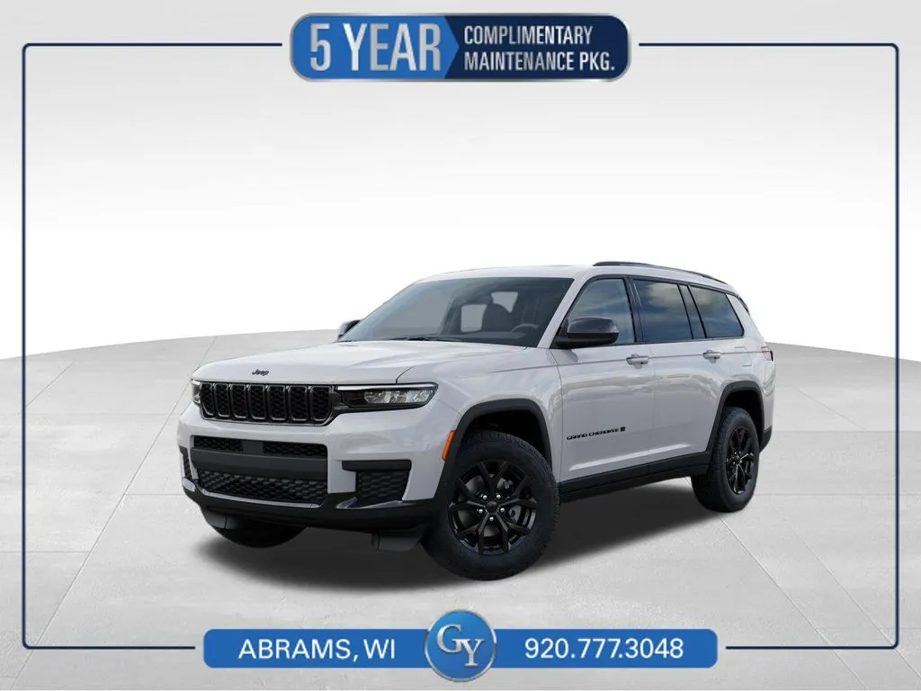 White 2025 Jeep Grand Cherokee L Altitude X for sale in Abrams, WI