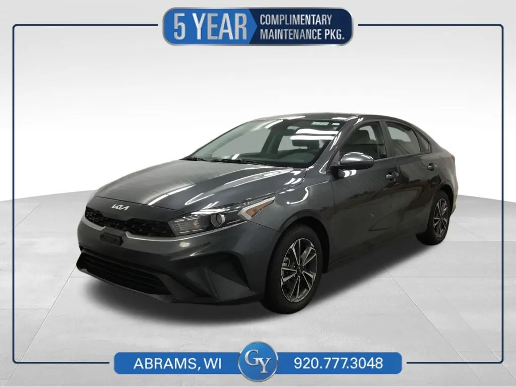 Gray 2024 Kia Forte LXS for sale in Abrams, WI