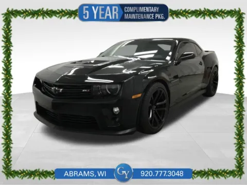 Black 2013 Chevrolet Camaro ZL1 for sale in Abrams, WI
